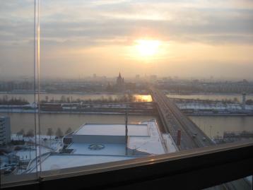 View from the Apartment in Winter